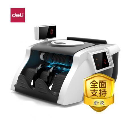 得力(deli)  支持新版人民幣驗(yàn)鈔點(diǎn)鈔機(jī) 銀行專用 雙屏語音商用家用國標(biāo)C級點(diǎn)鈔機(jī)數(shù)錢機(jī)92606S