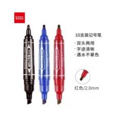 粗記號(hào)筆	齊心 MK803	10支/盒