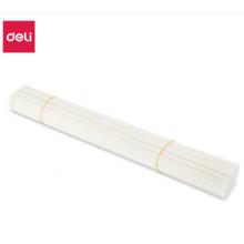 得力（deli） 3847 裝訂機專用裝訂鉚管4.8mm熱熔管卯管裝訂耗材柳管（透明） 100支/盒 1盒