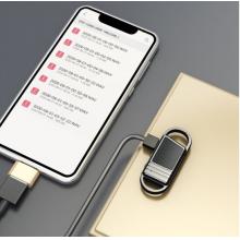 新科（Shinco）錄音筆V-21 32G便攜錄音器 專業(yè)高清智能降噪 超長待機(jī) 聲控錄音轉(zhuǎn)文字 迷你鑰匙扣