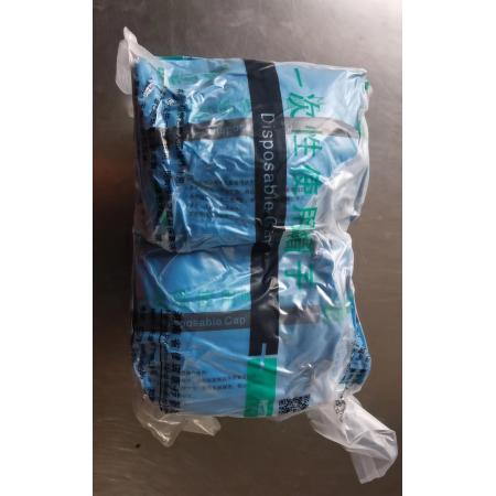 一次性帽子 頭套無紡布帽子 條形帽防塵防污帽頭套 （20個(gè)裝）