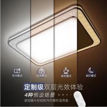 飛利浦 （PHILIPS）吸頂燈客廳吸頂燈辦公室簡(jiǎn)約調(diào)光調(diào)色吸頂燈 悅恒雙驅(qū)動(dòng)70W 長(zhǎng)方形（含遙控）