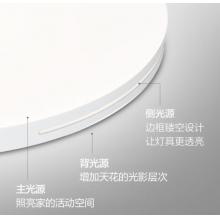 飛利浦 PHILIPS 吸頂燈客廳臥室吸頂燈書房現(xiàn)代簡(jiǎn)約調(diào)光調(diào)色吸頂燈 簡(jiǎn)斌圓形36W白色（不含遙控需另購(gòu)）