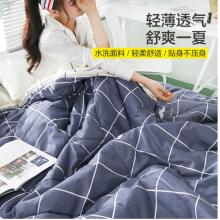 南極人NanJiren 被子 夏涼被空調(diào)被夏被 可水洗機洗單人兒童薄被子被芯 150*200cm 胡子
