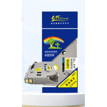 標簽紙	黃底.12mm帶芯片	e代