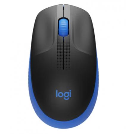 羅技（Logitech）M190無線鼠標 大手鼠標-驚艷藍