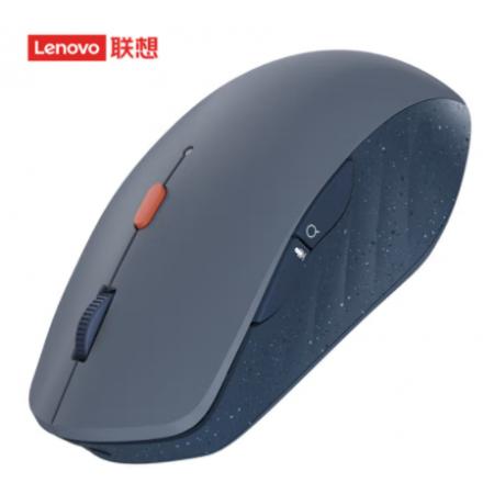 聯(lián)想好小橙智能語音鼠標(biāo) 無線藍(lán)牙雙模式 Type-C充電鼠標(biāo) 輕音按鍵 語音輸入打字翻譯 好困藍(lán)