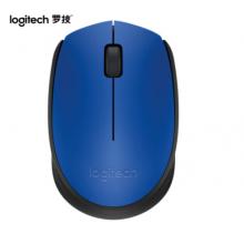 羅技（Logitech）M170鼠標(biāo) 無(wú)線鼠標(biāo) 辦公鼠標(biāo) 對(duì)稱(chēng)鼠標(biāo) 藍(lán)色 帶無(wú)線2.4G接收器