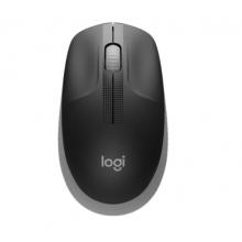  羅技（Logitech）M190無線鼠標 大手鼠標-工業(yè)灰
