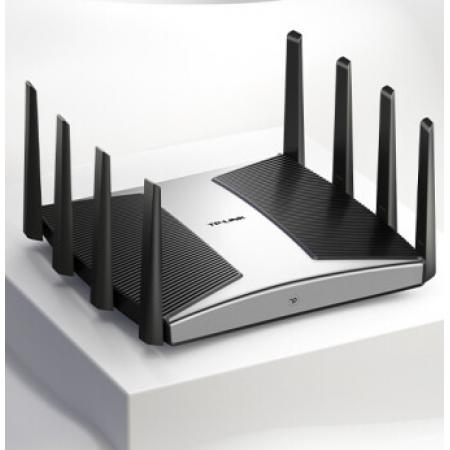 TP-LINK三頻千兆無(wú)線路由器WiFi6智能游戲路由Mesh  易展Turbo版 2.5G自定義端口
