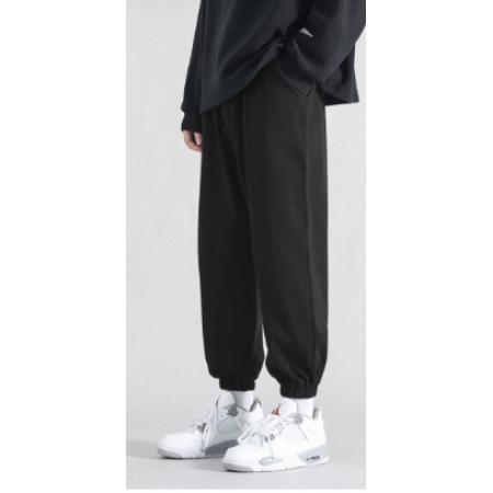 百鵲亭男士黑色褲子	M碼