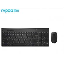 雷柏（Rapoo） 8050T 鍵鼠套裝 無線藍牙鍵鼠套裝 辦公鍵盤鼠標套裝 無線鍵盤 藍牙鍵盤 黑色