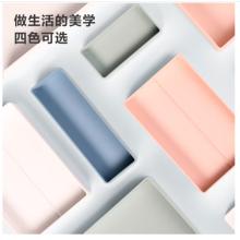 紐賽(NUSIGN) 辦公收納6件套 德國創(chuàng)意設(shè)計(jì) DIY文件框桌面收納盒文件盤入職套裝 灰色和抹苔綠隨機(jī)發(fā)貨NS001