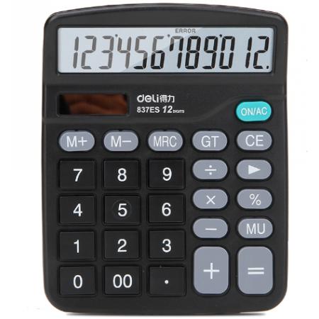 計算器	得力837ES  桌面計算器