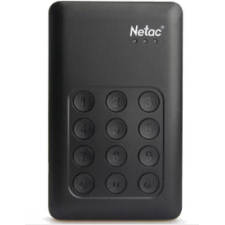 朗科（Netac） K390  1T  數(shù)字按鍵安全硬件加密移動(dòng)硬盤(pán)USB3.0