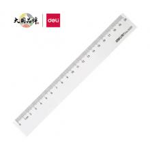 得力(deli)20cm辦公通用直尺 測量繪圖尺子 辦公用品 6220