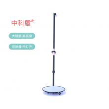 車(chē)底檢查鏡 安檢用凸面鏡搜查廣角鏡帶底輪LED燈GP913