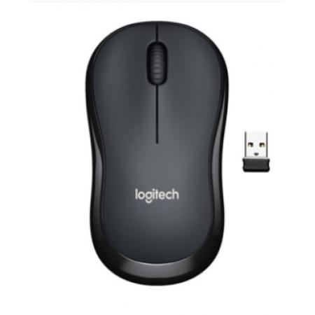 羅技（Logitech）M220 鼠標(biāo) 無(wú)線鼠標(biāo) 辦公鼠標(biāo) 對(duì)稱鼠標(biāo) 灰黑色 帶無(wú)線接收器