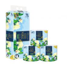 清風（APP）卷紙 原木純品金裝系列 衛(wèi)生紙4層加厚200克*10卷