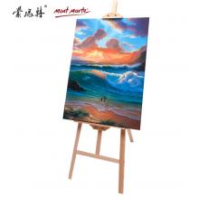 蒙瑪特(Mont Marte)素描畫架1.72米 美術(shù)寫生專業(yè)實木畫板架兒童成人立式畫畫架子 原木制圖繪畫展架MEA0045
