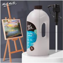 蒙瑪特(Mont Marte)丙烯顏料1l鈦白 大瓶美術(shù)手繪彩繪墻繪畫畫丙烯顏料套裝 大容量繪畫防水顏料MSCH0101CN