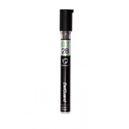 斑馬牌 (ZEBRA)2B自動鉛筆芯 0.7mm活動鉛筆芯 自動鉛筆替芯 P-LDB10 30支/管