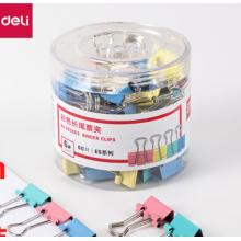 15mm長(zhǎng)尾夾	得力8556