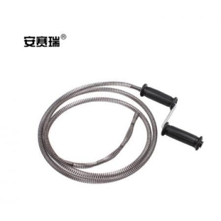 安賽瑞 下水道管道疏通器 馬桶地漏廁所堵塞疏通工具 手搖3米疏通器27333