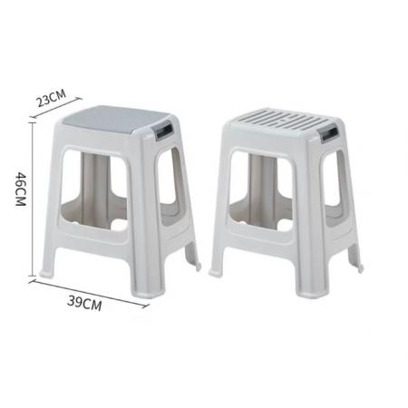 塑料凳子 大號帶提手 PP材質(zhì)加厚款 46CM