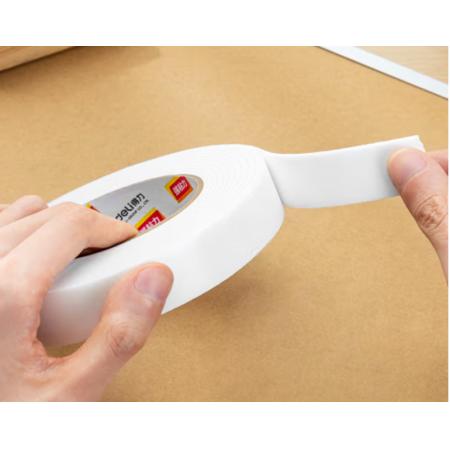 得力(deli)強(qiáng)力高粘度EVA泡棉雙面膠帶 24mm*5y*2.5mm 