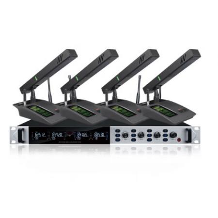 靈犀達 LXD-JS304A 四通道真分集短桿話筒