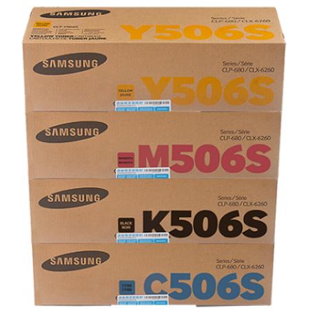 三星（SAMSUNG） CLT-506S墨粉盒 適用于680ND 6260ND/FR Y506S黃色普通(約1500頁)
