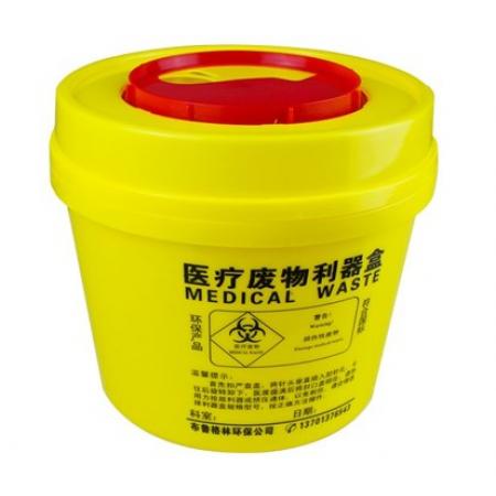 6L廢物利器盒 垃圾桶	布魯格林	6L圓形BG-Y6L