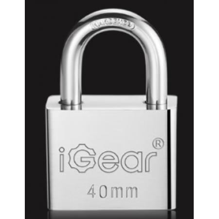 iGear 掛鎖 防水防銹倉(cāng)庫(kù)車(chē)廂大門(mén)掛鎖 家用學(xué)校商鋪門(mén)鎖 防盜防撬鎖 40mm