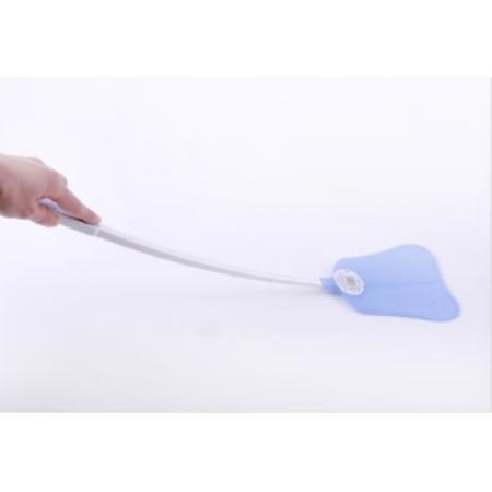 茶花（CHAHUA）塑料蒼蠅拍夏季家用廚房客廳蒼蠅圓形拍方形拍蒼蠅拍 塑柄蠅拍 隨機色