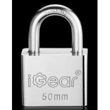 iGear 掛鎖 防水防銹倉庫車廂大門掛鎖 家用學(xué)校商鋪門鎖 大防盜防撬鎖 50mm