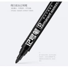 記號筆	得力/6824/紅色/10支/盒