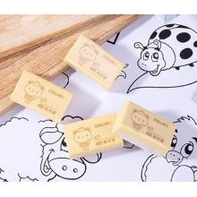 得力(deli)  橡皮30塊/盒 黃色 71101