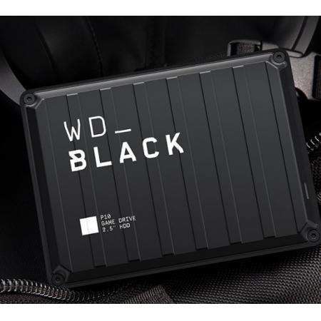 西部數(shù)據(jù)（WD）4TB 移動硬盤 P10 游戲高速存儲大容量機(jī)械硬盤ps5/xbox拓展外接外置手機(jī)筆記本電腦