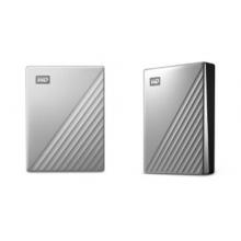 西部數(shù)據(jù)(WD) 2TB 移動硬盤 type-c Mac專用 My Passport Ultra2.5英寸 銀 機(jī)械硬盤 手機(jī)筆記本電腦外接存儲