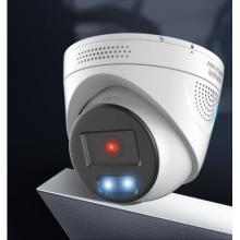 ?？低暠O(jiān)控攝像頭室外智能警戒人車分類800萬高清語音對講全彩夜視POE供電3386FWDA4-LS 4MM