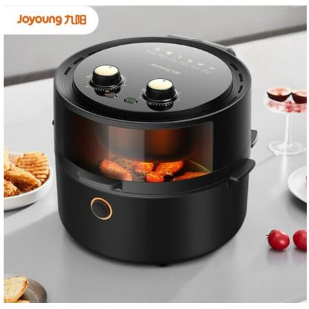 九陽（Joyoung）家用多功能 空氣炸鍋 不沾易清洗 準(zhǔn)確定時(shí) 低脂 無油煎炸 5.5L大容量 KL55-VF511