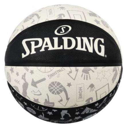 斯伯丁（SPALDING）籃球7號(hào)比賽成人青少年兒童室內(nèi)外通用防滑耐磨七號(hào)橡膠系列