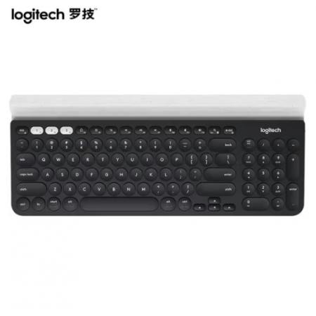 羅技（Logitech）K780 鍵盤 無線藍(lán)牙鍵盤 辦公鍵盤 纖薄便攜鍵盤 筆記本鍵盤 優(yōu)聯(lián) 全尺寸 黑色