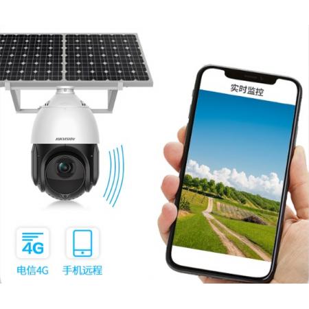 ?？低?G太陽能攝像頭監(jiān)控戶外4英寸200萬高清無線球機自動變焦無網(wǎng)無電室外手機遠程4223-T06S11G帶128G卡