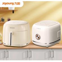 九陽（Joyoung）漫生活系列6L超薄機(jī)身空氣炸鍋+九陽漫生活電飯煲30N2