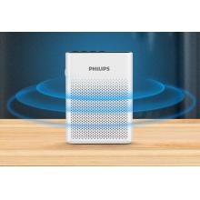 飛利浦（PHILIPS）SBM200 小蜜蜂擴(kuò)音器便攜插卡音箱會議揚(yáng)聲器麥克風(fēng)喇叭喊話教師導(dǎo)游專用教學(xué)講課戶外小巧迷你白