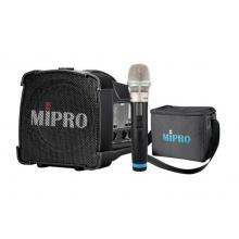 MIPRO咪寶MA-100SBII藍牙音響戶外移動便攜式小型音箱講解喊話擴音器帶話筒一體宣傳講話喇叭插卡可充電 配手持話筒+防塵袋(二代）