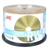 JVC /杰偉世 DVD+RW 可重復(fù)擦寫 刻錄光盤 4速4.7GB 空白碟片 刻錄碟片 50片桶裝廠直采購
