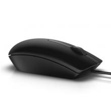 戴爾（DELL）MS116 鼠標有線 商務(wù)辦公經(jīng)典對稱 有線鼠標 USB接口 即插即用 鼠標 （黑色50支套裝）